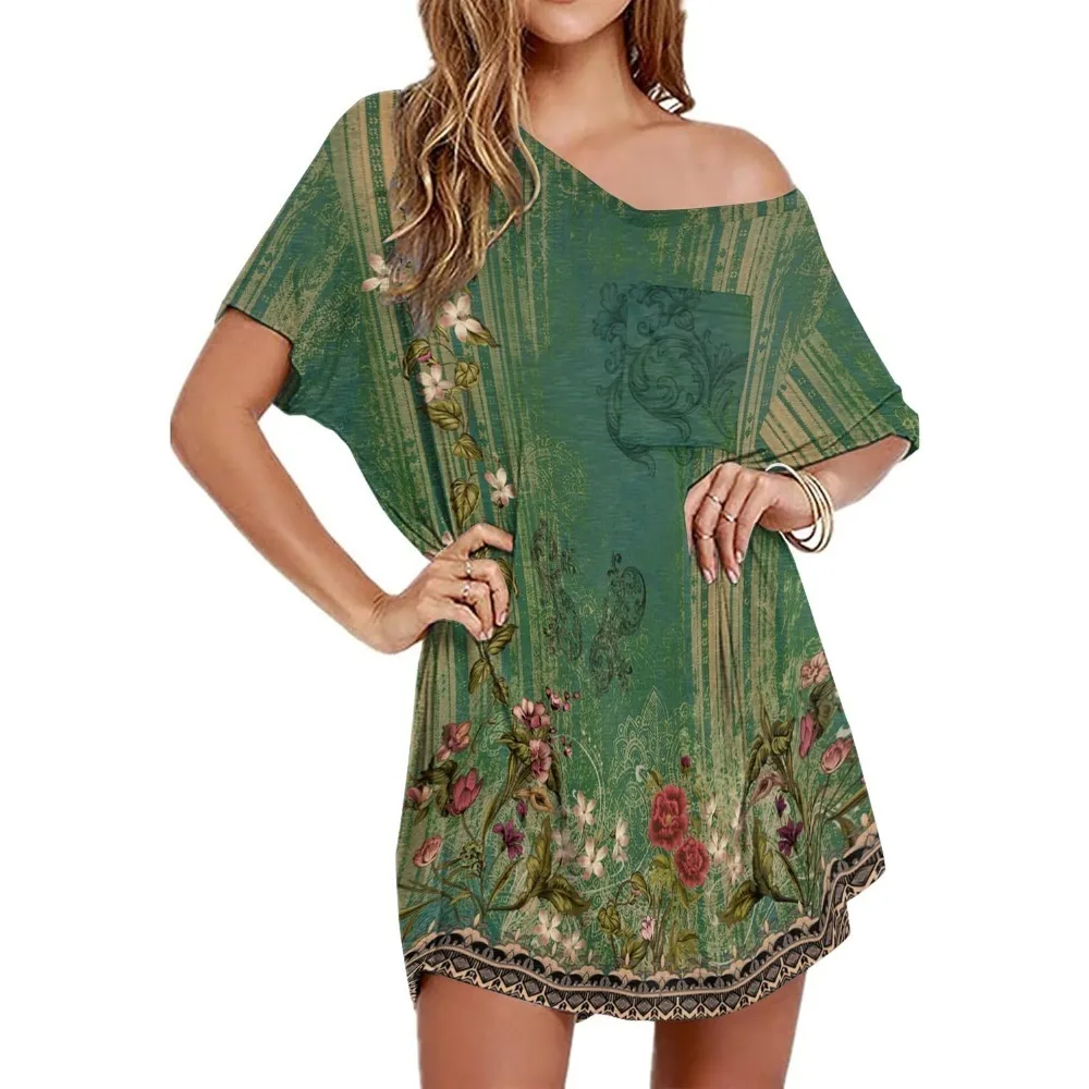 

Womens Tshirt Nightgown Cotton V Neck Sleepshirts Comfy Casual Nightshirt for Women L