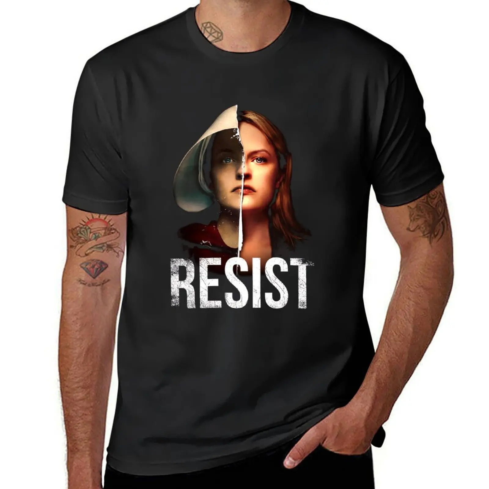 

June Osborne The Handmaid_s Tale T-Shirt plus size clothes graphic t shirt vintage summer top plain white t shirts men