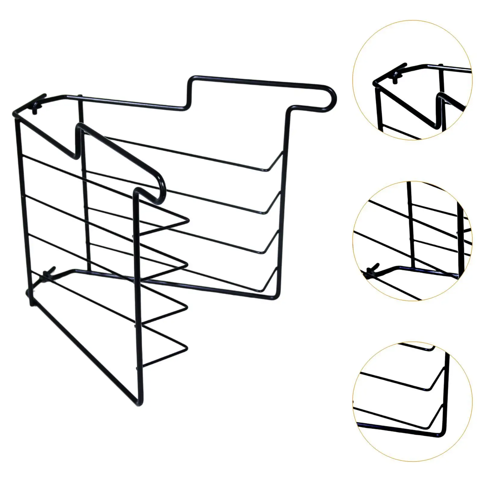 Pizza Tray Rack Multi Layer Storage Rack Food Preparation Shelf Hot Pot Side Dish Rack for Dining Table Party Home Restaurant