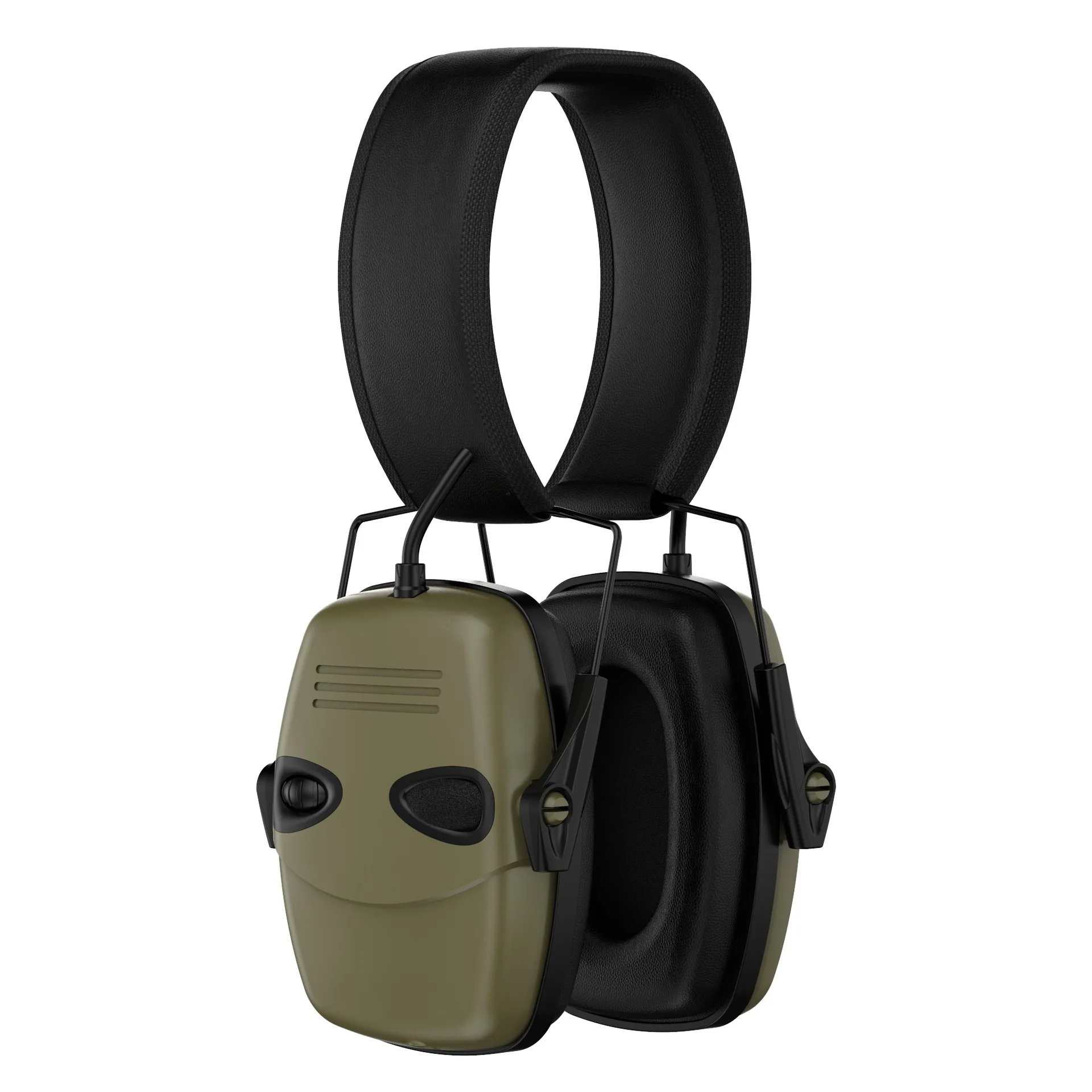 Outdoor tactical headset pick-up noise-cancelling headset noise-isolating ear muffs hearing protection headset fold