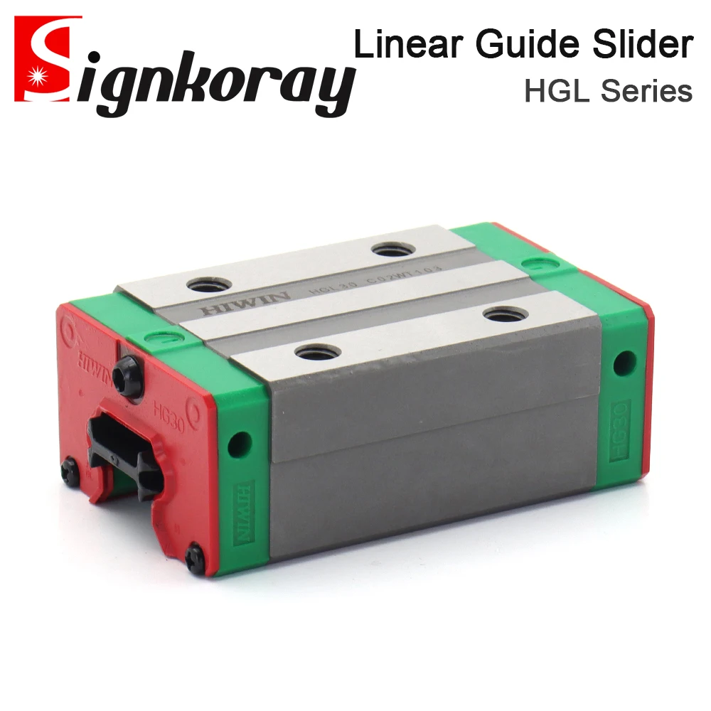 

SignkoRay HGL Series HIWIN Linear Guide Slider HGL15CA HGL25CA HGL30CA HGL35CA for Linear Rail CNC Diy Parts