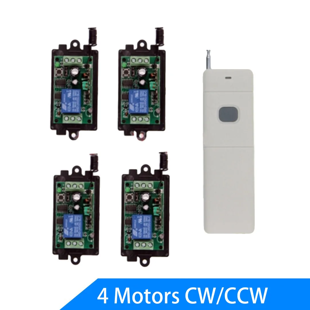 4 Motors Remote Control Forward Reverse One Remoter Four Linear Actuators Synchronous Motion