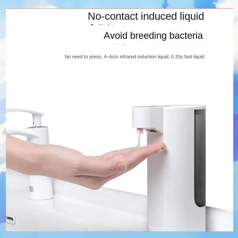 

Полностью автоматический индукционный дозатор мыла, кухонный дозатор мыла, интеллектуальный дозатор мыла для ванной комнаты-[A22I]