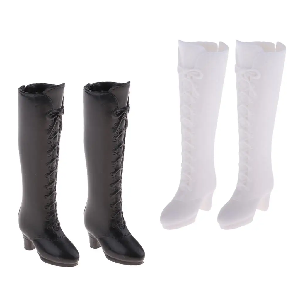 2 Pairs High Boots Rainshoes Outfit for 12inch 1/6 DOD SD