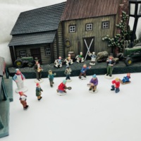 Miniature Doll for Gardening and Bonsai, Miniature Figures, Sand Table, DIY Decoration Articles, Handicraft Desk Sculpture