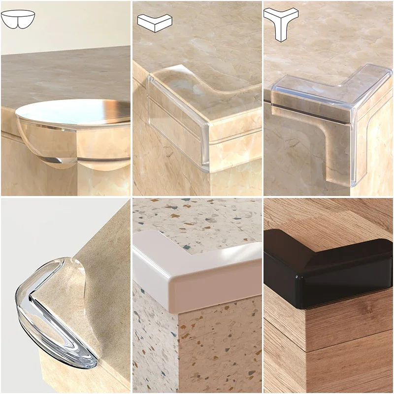 Upgraded Corner Protector Baby Kids Safety Silicone Corner Guards and Edges Widened Thickened Furniture Table Corner Protector image 2