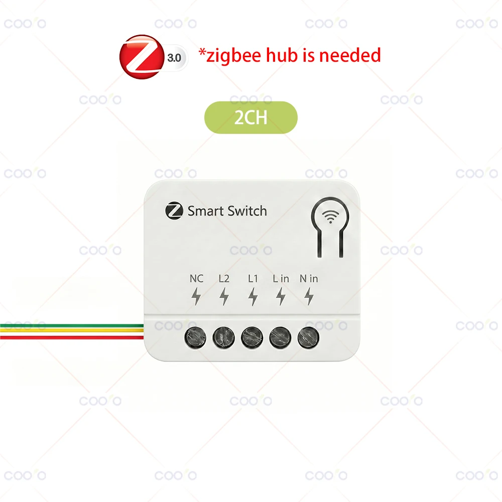 Tuya ZigBee 1 2 3-fach Smart-Schaltermodul DIY Lichtrelais-Schalter Hausautomation Kompatibel mit Smart Life Alexa Google Home Yandex