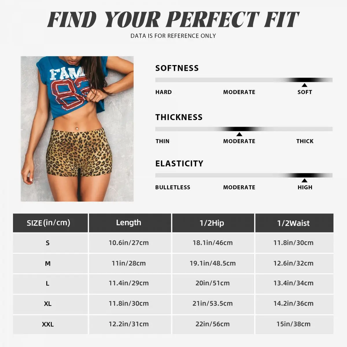 Custom Animal Leopard Skin Print Running Volleyball Gym Shorts for Women Athletic Workout Yoga Shorts image 6