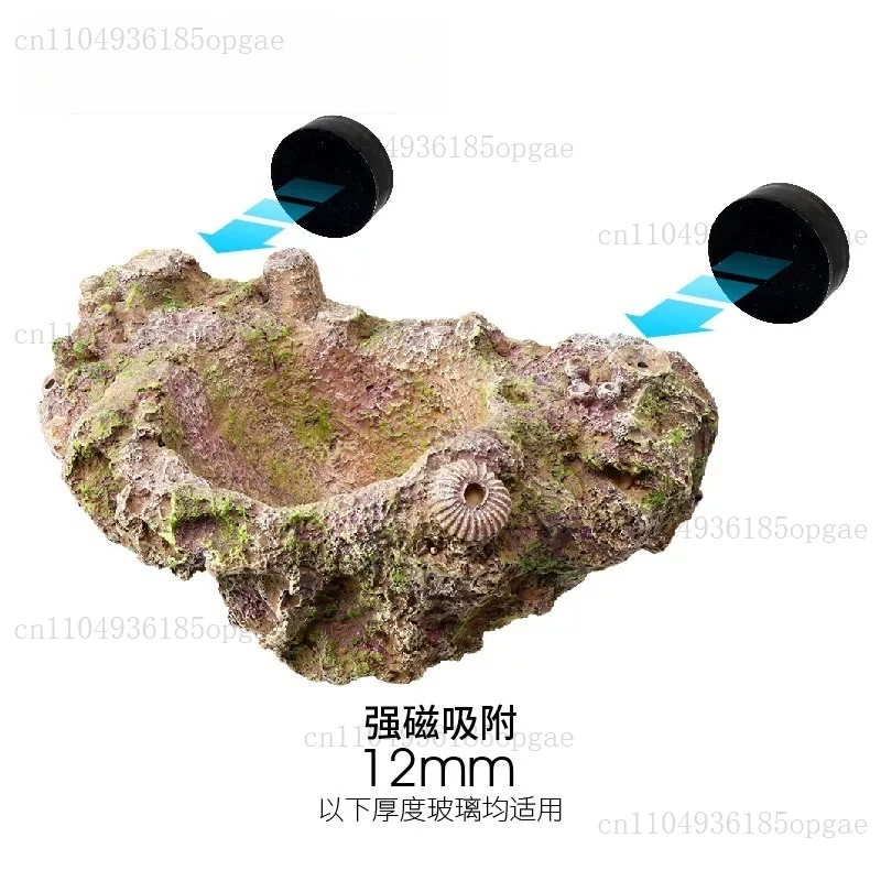 Resin Suspended Anemone Nest Magnetic Pacifier Anemone Nest Carpet Nest Seawater Fish Tank Landscaping Stone