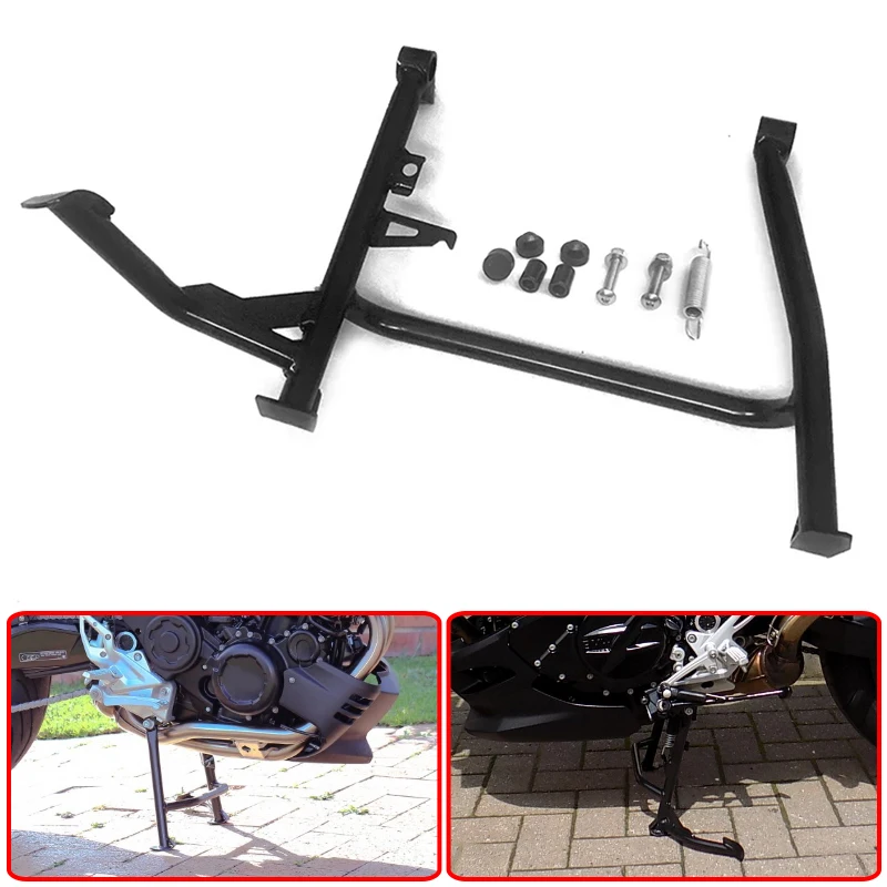 F800R Motorcycle Large Bracket Pillar Center Central Parking Stand Firm Holder Support Fit For BMW F800 R 2010-2018 F800S F800TS