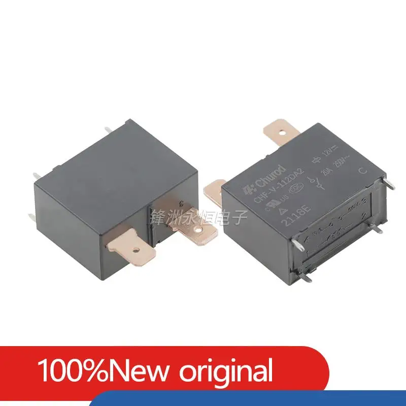 100%New Original relay CHF-V-112DA2 12VDC DIP-4 Air Condition Relay 4-pin Current 20A 250VAC Replaceable HF102F-12V G4A-1A-E-12V