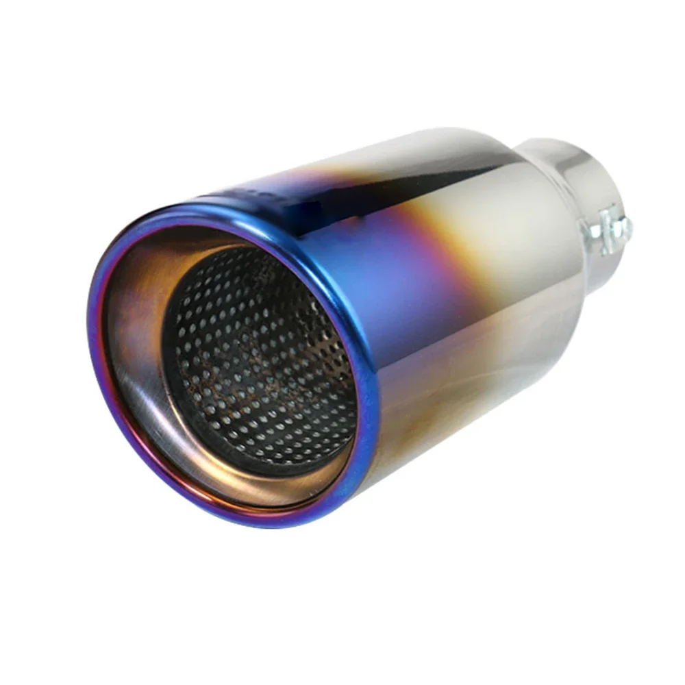 

Stainless Steel Exhaust Tip Interface 67mm Slant Outlet 105mm Universal Muffler Tail Pipe
