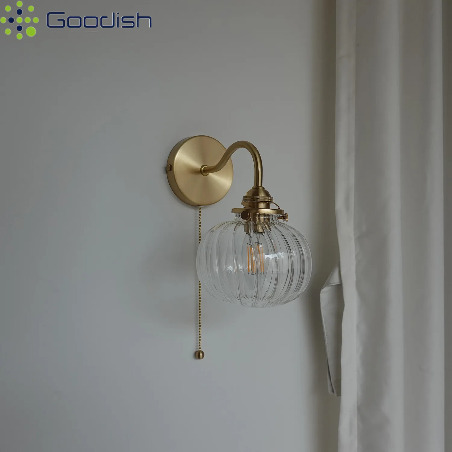 

Modern Simplicity Nordic Little Glass Ball Plug LED Wall Lamps Art Creative Lights for Living Room Home Decoration Chandeliers