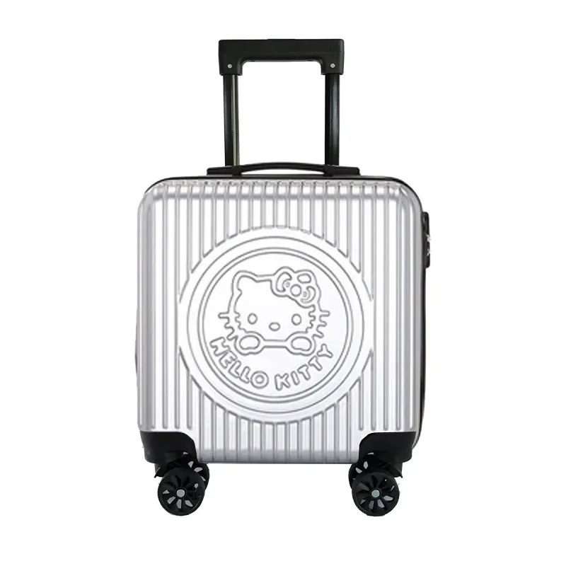 Sanriou Nuovo 20 pollici bambino valigia trolley scatola custodia da viaggio password blocco cartone animato carino Hello Kitty bambino scatola d'imbarco regalo