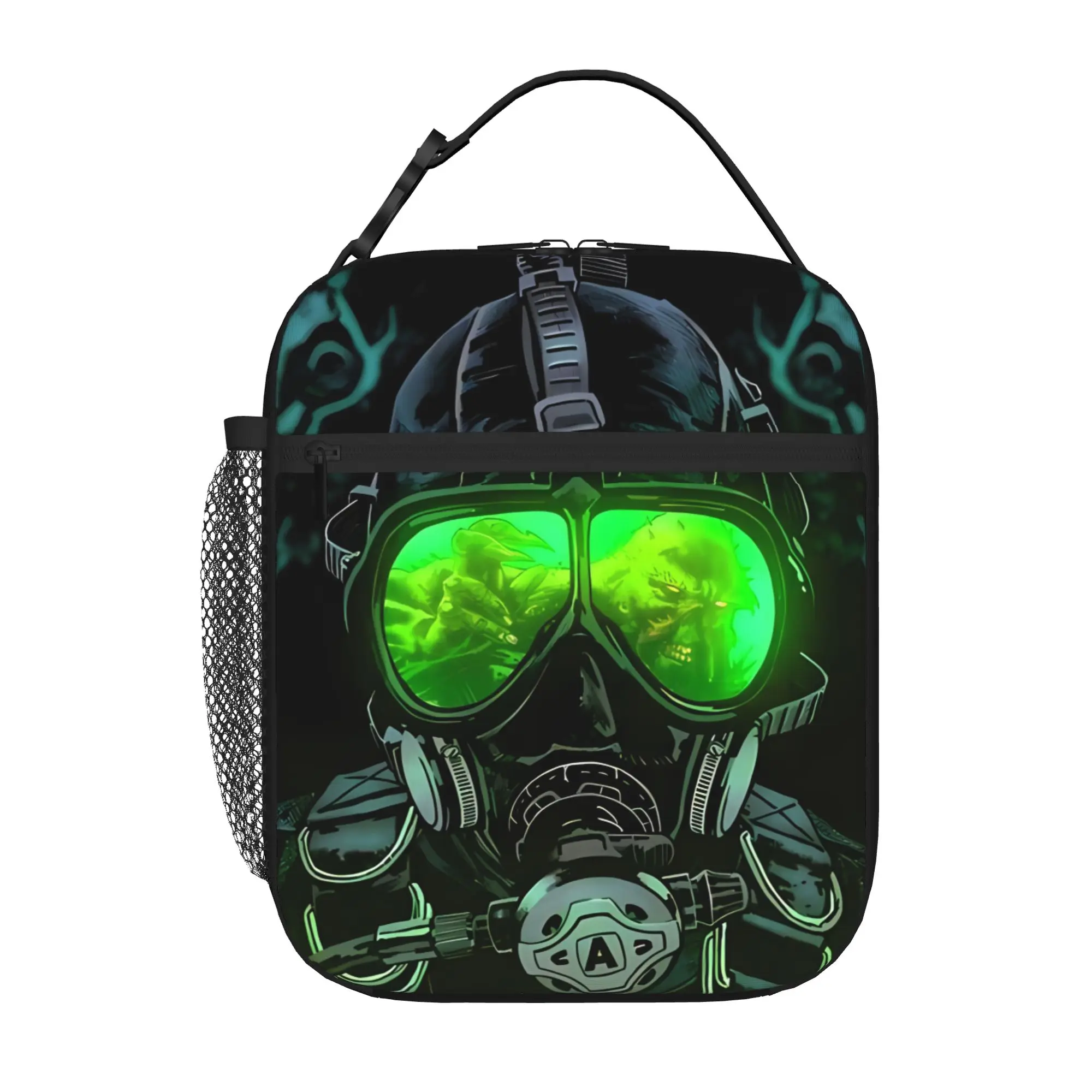 1 Piece Portable Lunch Container Divers Zipper Closure Durable Pocket Subnautica For Lunch Box Bag