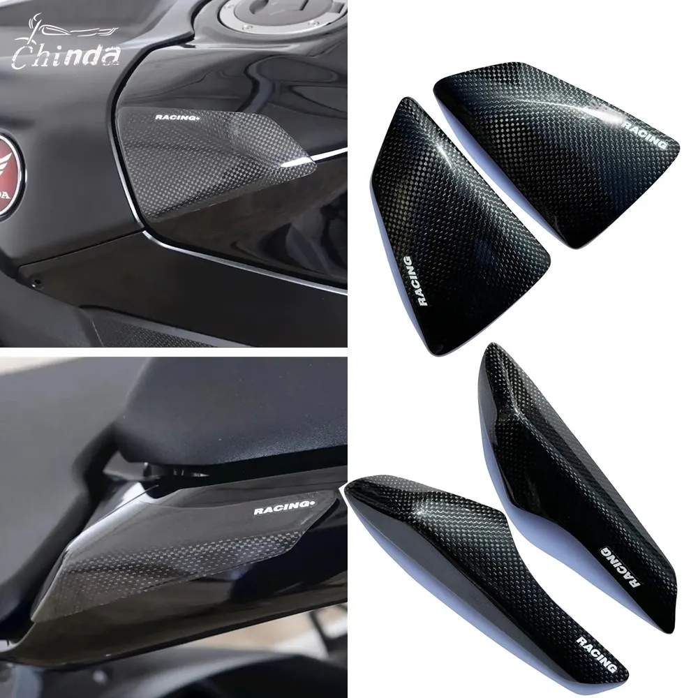 

New For Honda CBR1000RR-R CBR1000RR-R SP 2020-2023 Motorcycle Carbon Fibre Fuel Tank Side Cover Slide Protector Tail Trim Cover