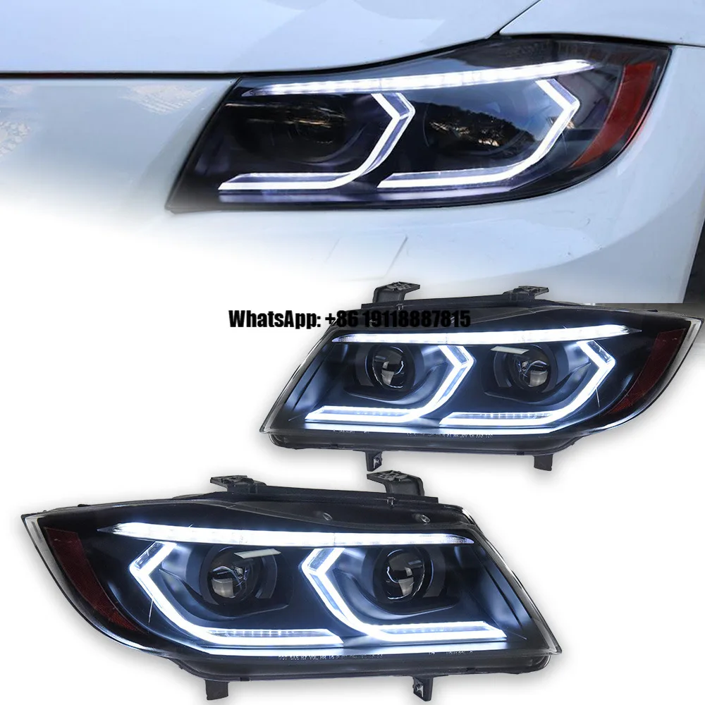 

For for 3 Series E90 LED Headlights 2005-2012 New Condition 12V 6000K Front Lamp Upgrade