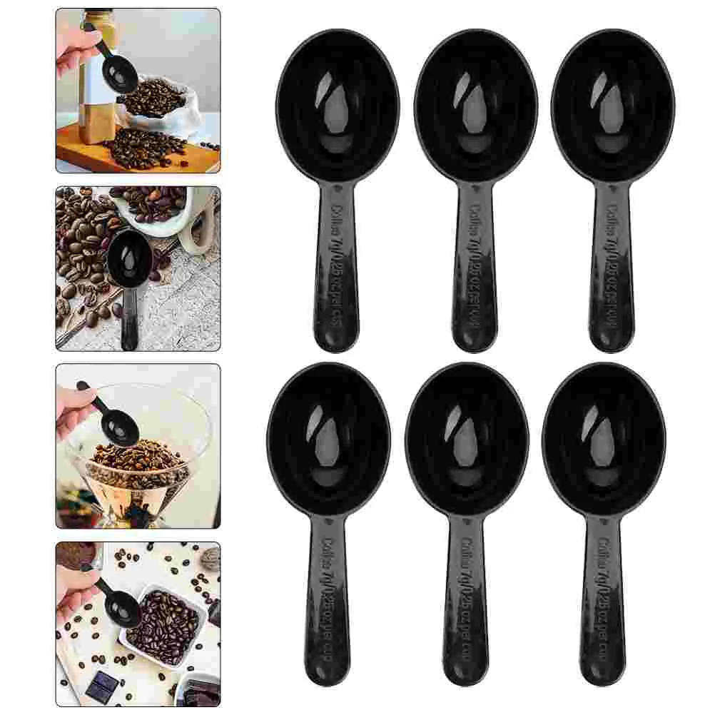 

20 Pcs Coffee Bean Measuring Spoon Flour Scoop Liquid Cups Beans Sturdy Ingredient Powder Pp Creative Tool Household Spoons