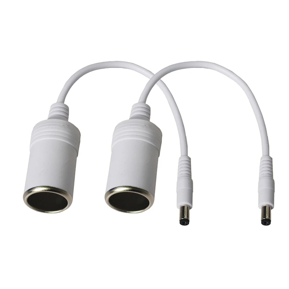 

Гнездо прикуривателя постоянного тока в гнездо постоянного тока 5,5 мм * 2,1 мм штепсельная вилка зарядный кабель адаптер для портативного устройства Резервное копирование батареи 12 В