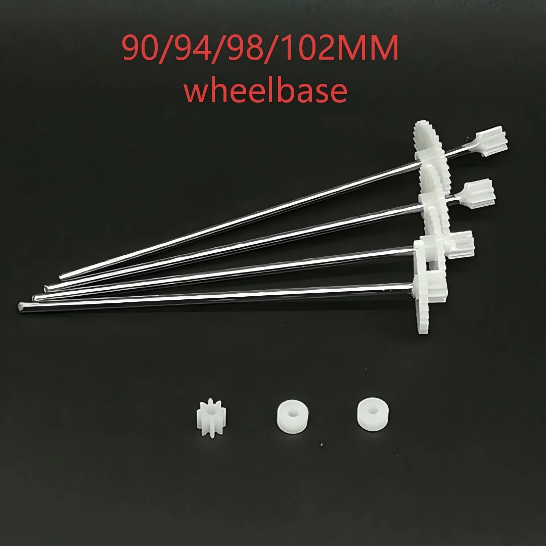 FATJAY MINI-Q Series Universal Plastic Gear Parts – Mini Car Universal Wheelbase Plastic Gears Drive Shaft