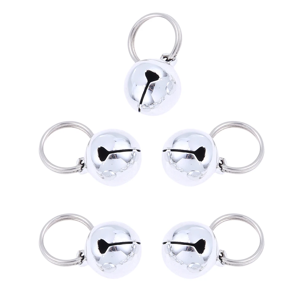 

20 Pcs Pet Bells Accessories Cat Dog Collar Metal Small Cute Design Quick Release Buckle Ringing Bell for Pets