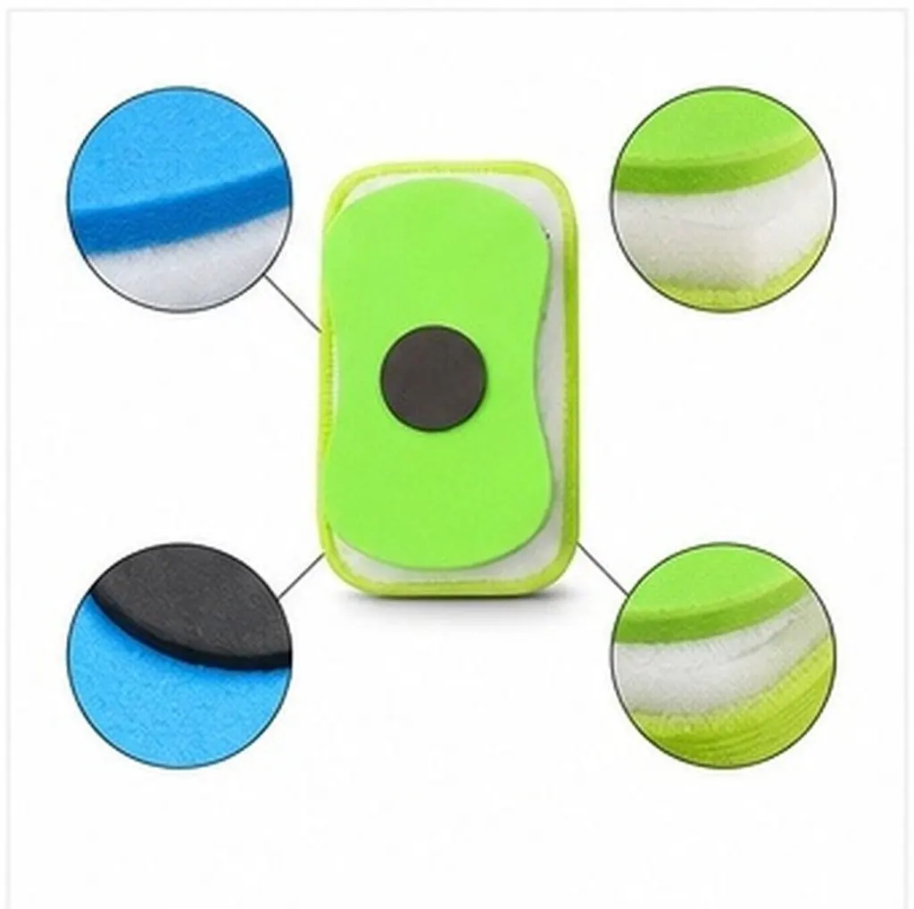 6 PCS Detachable Microfiber Cleaner Erasers Office Duster Tool Chalkboard Marker Cleaning