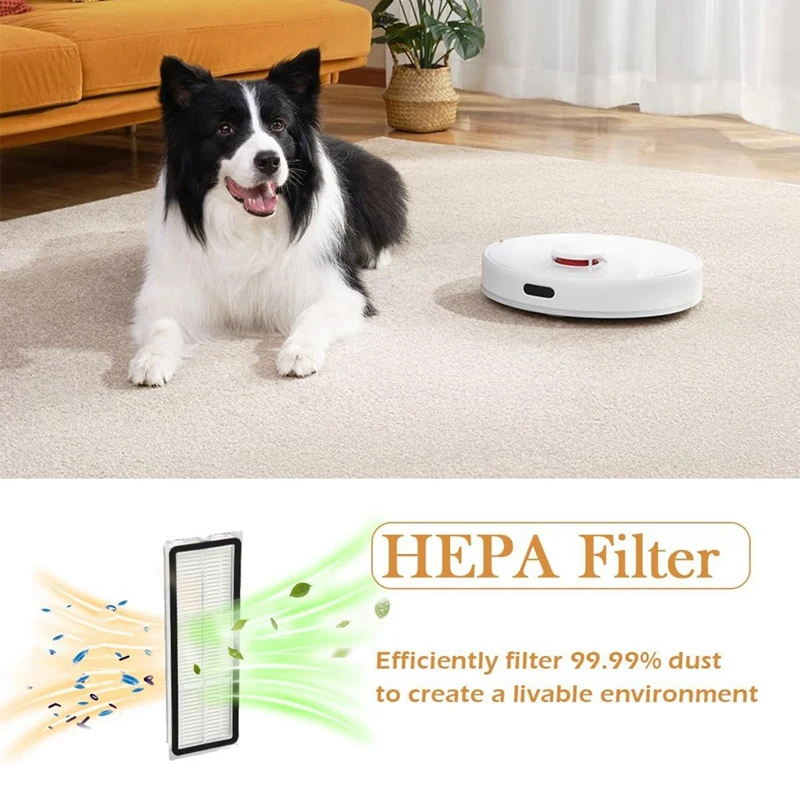 ترقية! مرشحات Hepa وسادات ممسحة للدريم ، أجزاء أكياس الغبار ، L10S الترا ، L10 الترا ، L10S برو ، X10 بلس ، فرشاة جانبية رئيسية