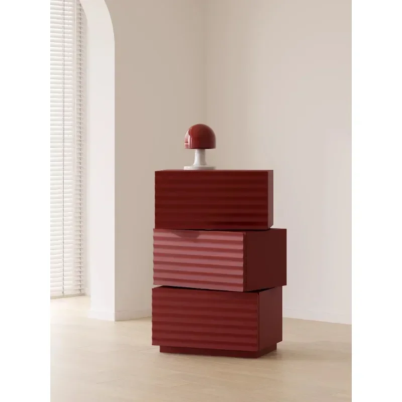 Simple door entrance cabinet, rotating sofa side cabinet storage cabinet
