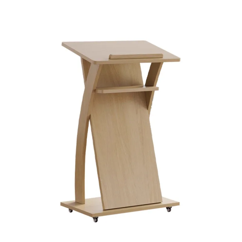 

Lecture Conference Room Lecture Table Lecture Solid Wood Host Welcome Desk Reception Movable