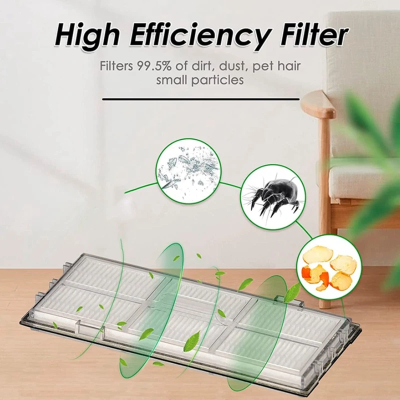 Lot de 14 pièces pour aspirateur Xiaomi Roborock, double brosses principales et latérales, vadrouille, sacs à poussière, Hepa Pound, S8, Pro Ultra, S8 +