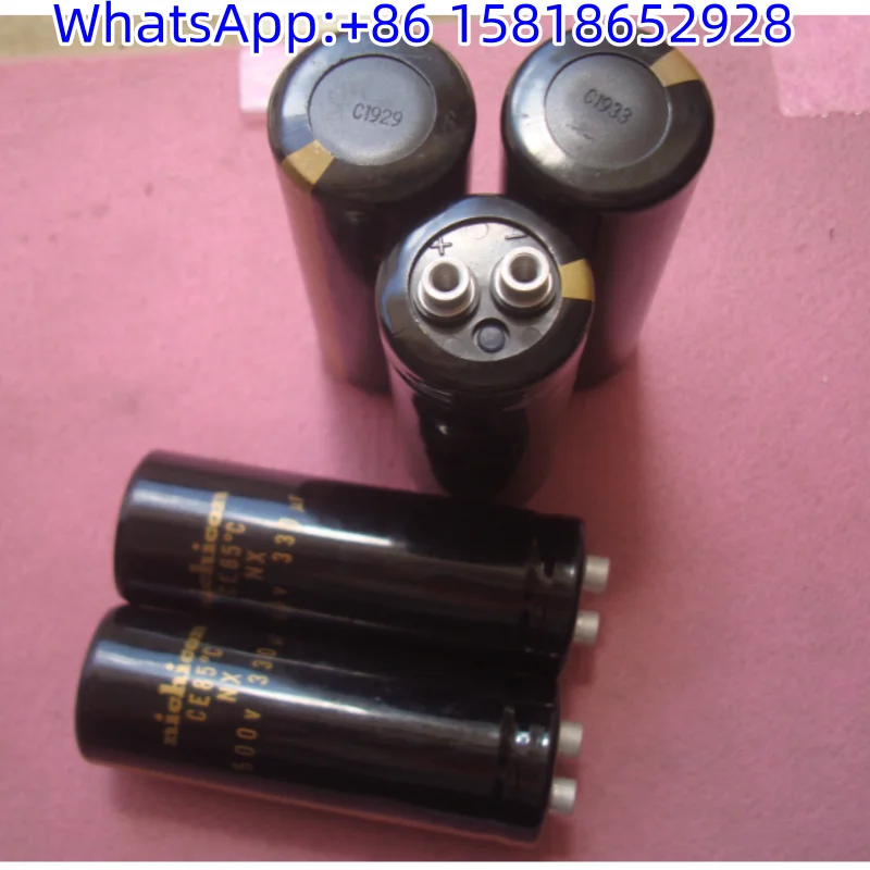 1pcs 500V 330uF replacing 450V Japan Nikon NX tube amplifier gold audio filter capacitors