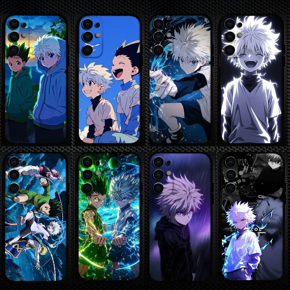 

Anime Hunter HXH Phone Case For Samsung S25/S24/S23/S22/S21/S20/Plus,Fe,Lite/Others Black Cover