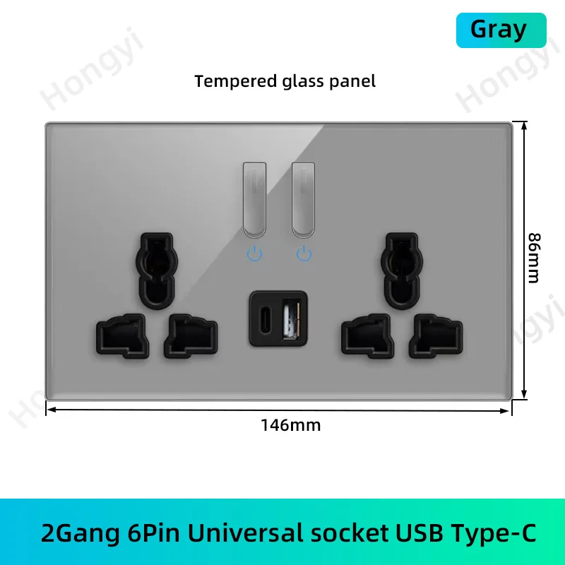 Variant: Universal 6Pin USB C