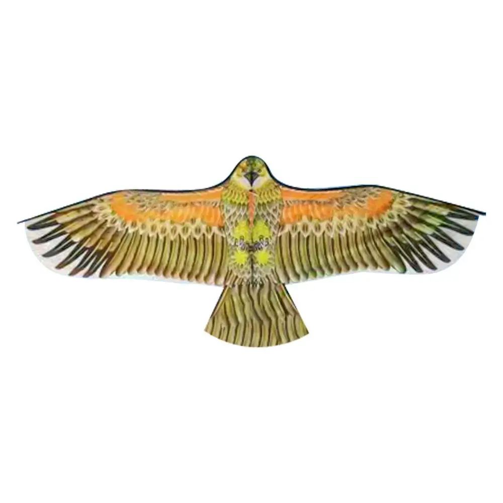 Cerf-volant Aigle pio de 1.1m avec Ligne de 30 mètres, Grand Cerf-Volant, Cadeau pour Enfants, Voyages en Famille, Jardin, Sports de Plein Air, Jouet de Bricolage