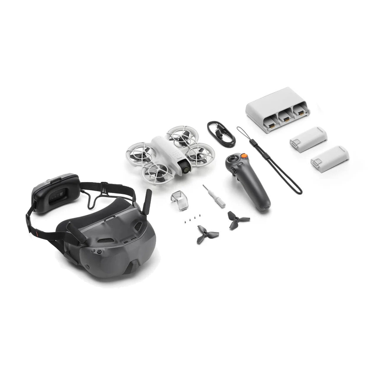 

Mini DGI Neo Motion Fly More Combo 4K UHD Includes Goggles N3 RC Motion 3 Three Batteries
