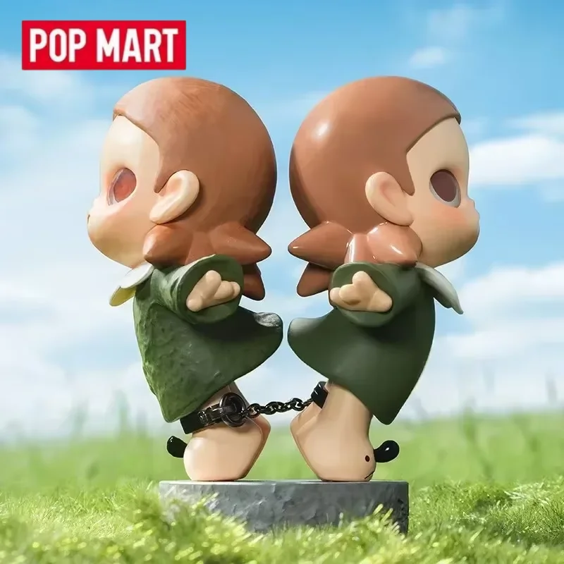 

POP MART Zsiga Twins Series слепая коробка игрушки Kawaii аниме фигурка Caixa Caja Surprise Mystery Box куклы фигурка
