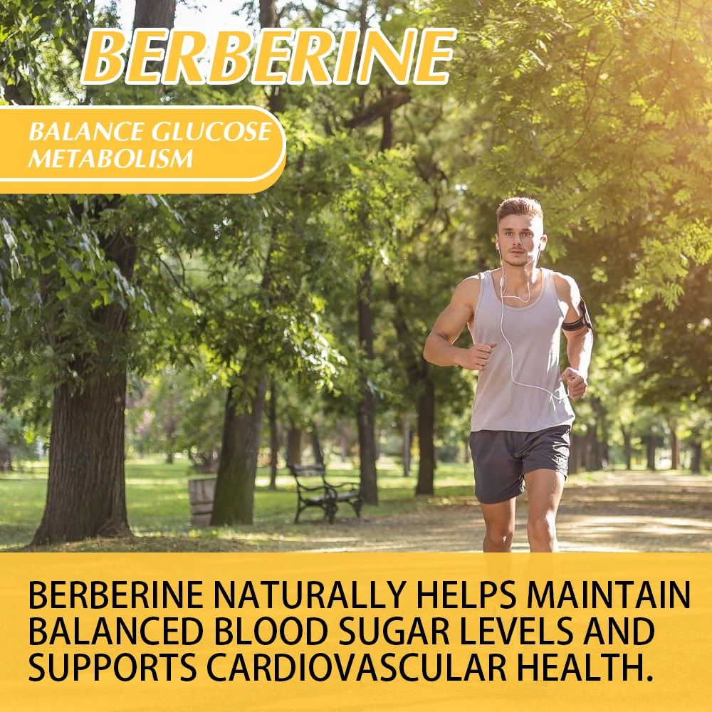 مكمل البربرين - بربري متوفر حيويًا من بذور البروكلي لدعم السكر في الدم وصحة القلب والأوعية الدموية