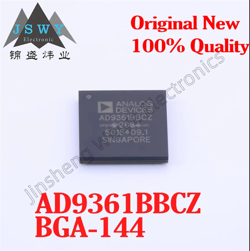 

(1 pcs) AD9361BBCZ BGA-144 AD9361/Radio Frequency (RF) Jet Transceiver Chip/New Original Stock Electronic