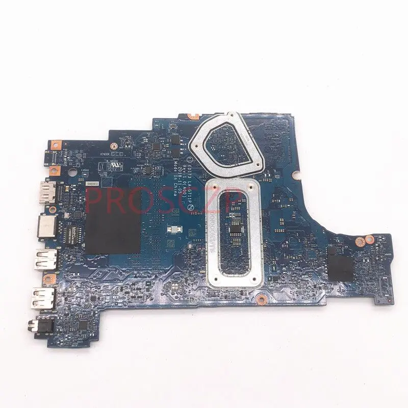 CN-0VT31N 0 vt31n vt31n mainboard für dell 3780 laptop motherboard mit srejq i5-8265U cpu la-g711p 100% voll getestet funktioniert gut