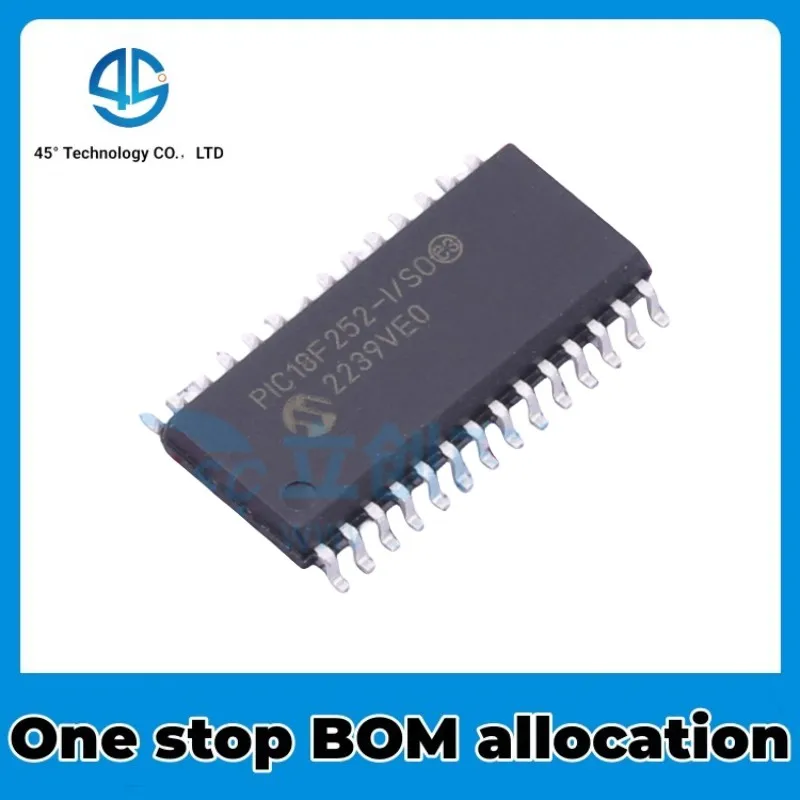 2PCS PIC18F252-I/SO SOP-28 embedded microcontroller chip PIC18F252 electronic active component stock