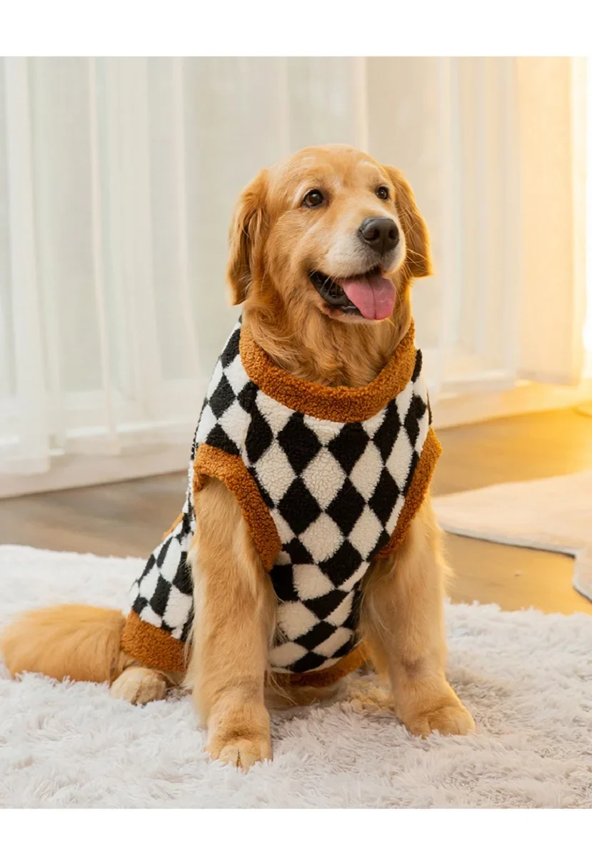 Pull chaud pour grands chiens, pulls pour animaux de compagnie, manteau pour chien GlaSmile, sweats à capuche pour Golden Retriever, costume pour