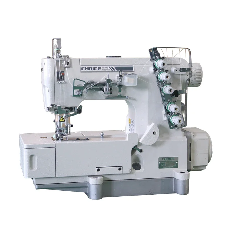 GC562-08AC High speed Flat bed Interlock Industrial Sewing Machine for t shirt bottom hemming