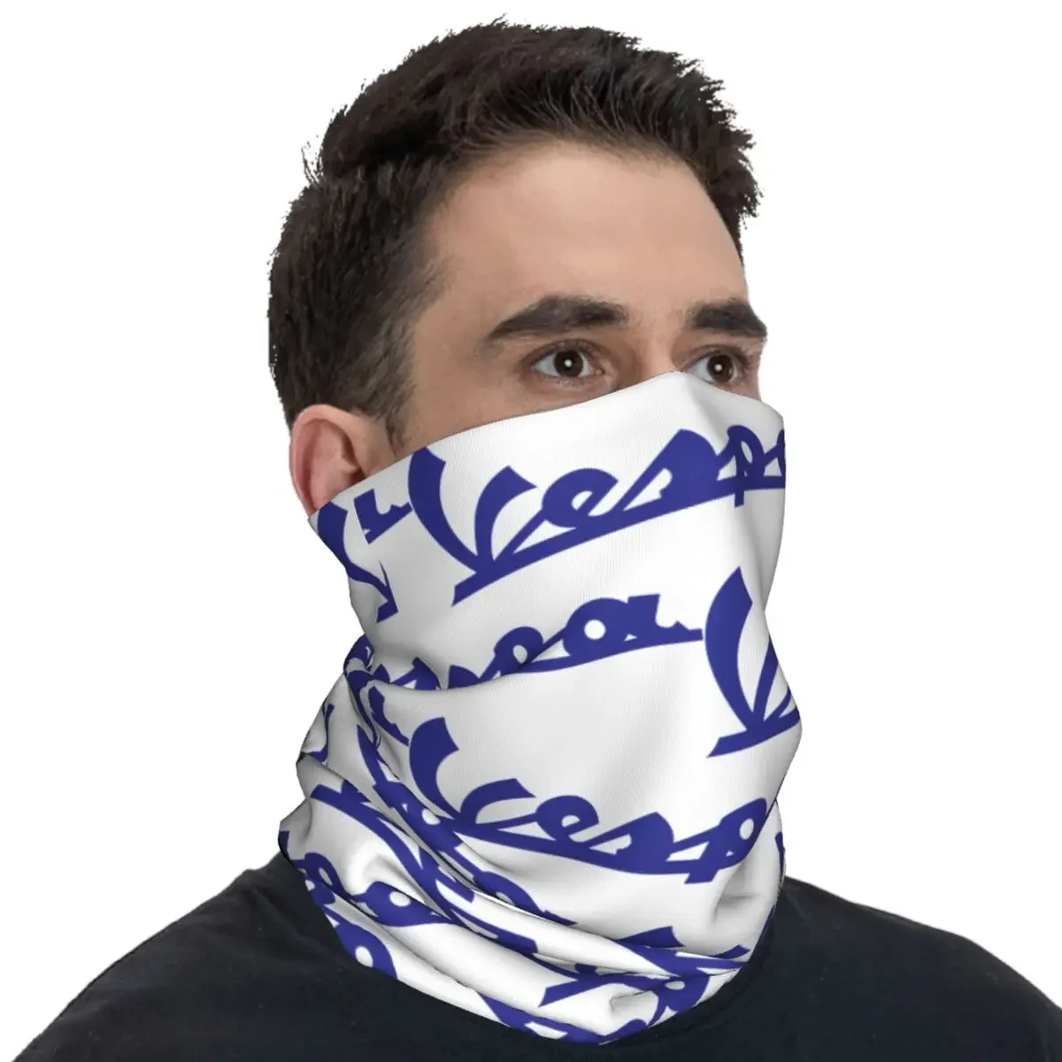 2024 Summer New Bandana Retro Vespas Riding Hip Hop Funny Balaclava Autumn UV Protection Cycling Mask Soft Motorcycle Face Mask