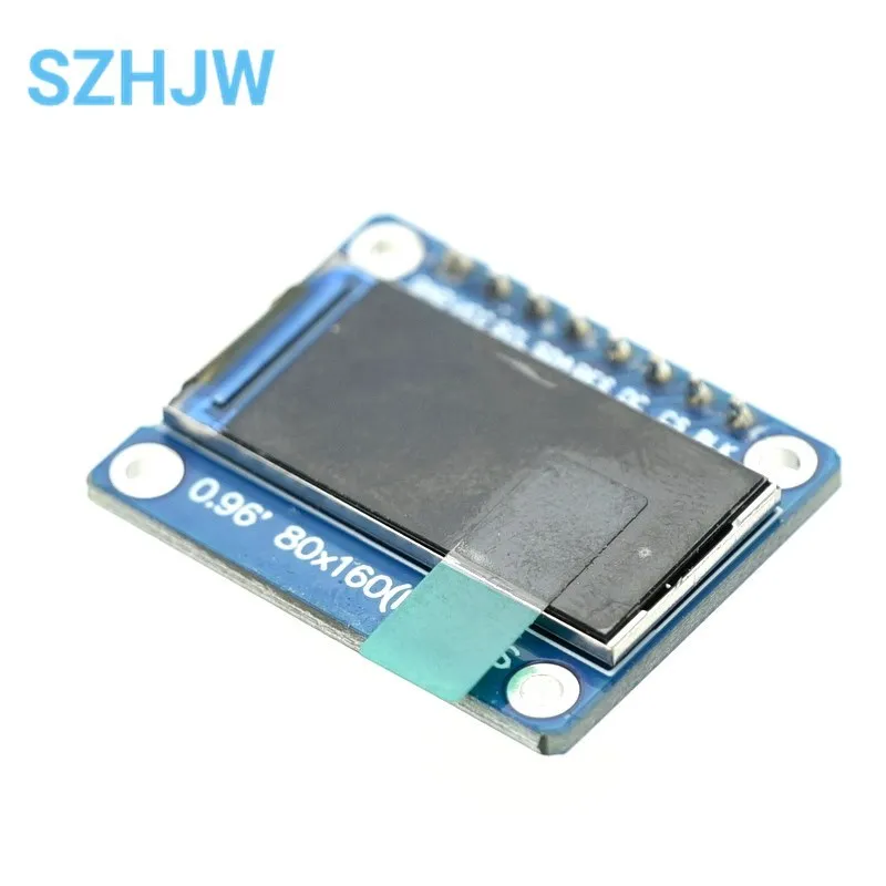 0.96 Cal IPS wyświetlacz moduł OLED dla Arduino 80*160 65K kolorowe RGB TFT LCD pokładzie ST7735 ST7735 DIY