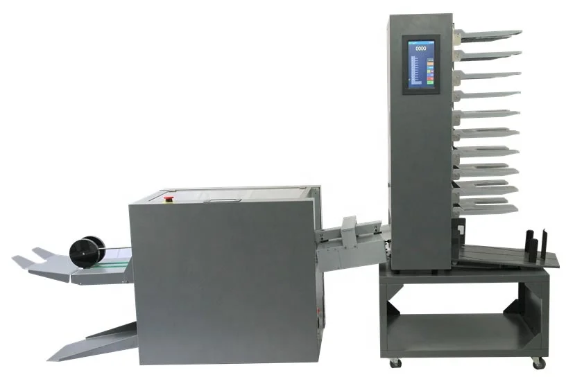 Automatic Stitching System Paper Gathering Folding Machines Staples Booklet Maker Machine 6 10 12 20 Stations Paper Collator
