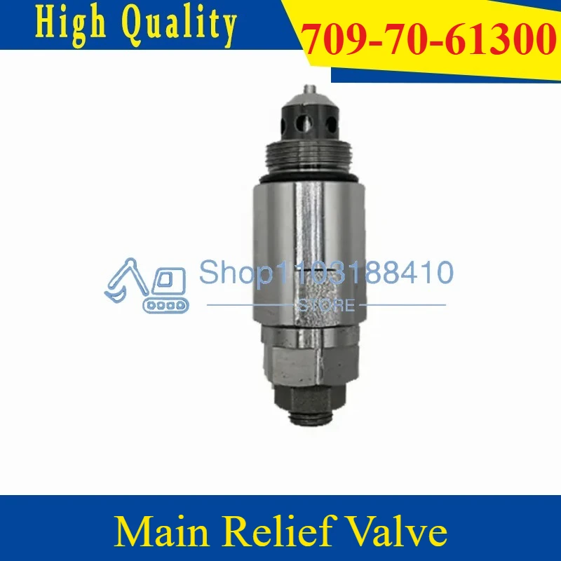 

709-70-61300 709-90-73100 709-70-74302 Excavator Hydraulic Main Relief Valve For Komatsu PC200-3 PC200-6 709-70-74103