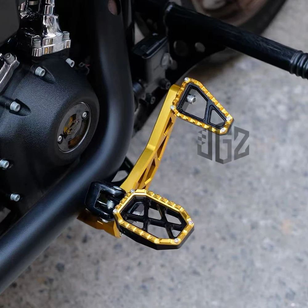 For Harley Davidson Road Glide Low Rider ST Street Bob Motorcycle Accessories Brake Pedal Gear Shifter Peg Head