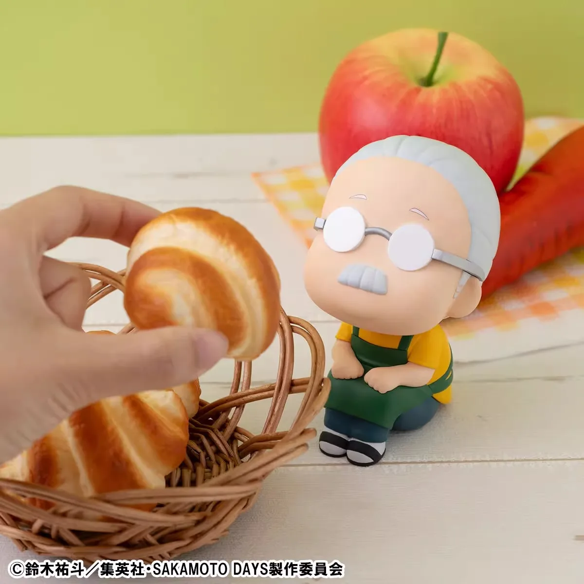 MegaHouse Look Up Sakamoto Days Taro Sakamoto Shin Asakura PVC-Figur mit beweglichem Kopf und Kissen, schneller Versand