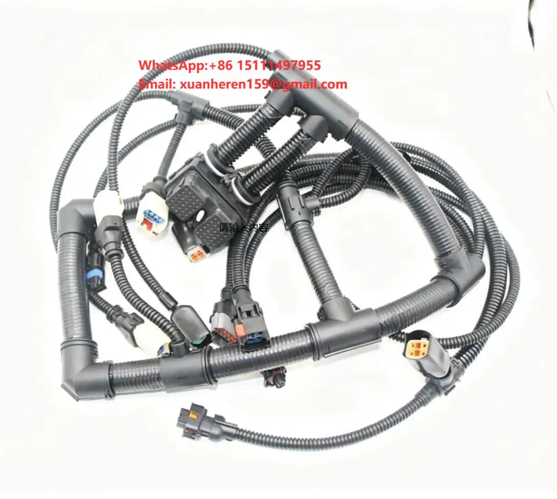 DYN 6754-81-9310 Engine Wire Harness, S6D107 6D107 QSB6.7 Engine Wiring Harness for Komatsu PC200-8 PC220-8 PC270-8