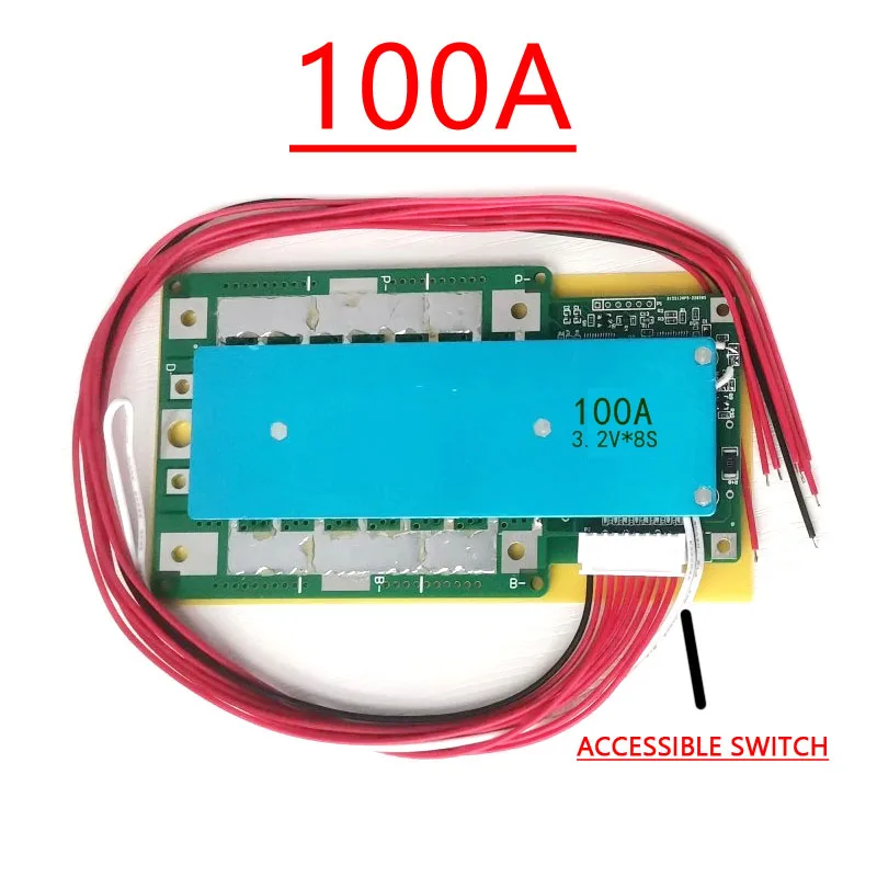 100A 200A 300A 8S 24V LifePo4 płyta zabezpieczająca baterię litową balansu BMS dla 3.2V motocykl rozruch samochodu RV falownik